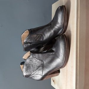 Lucky Brand gold boots